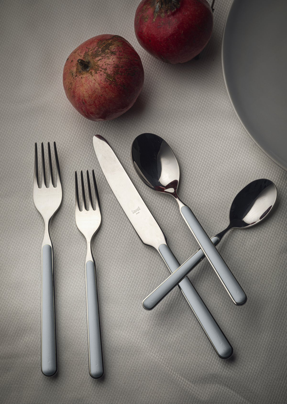 Mepra Fantasia Light Blue Flatware Set 5-Piece 18/10 Stainless Steel 10A622005