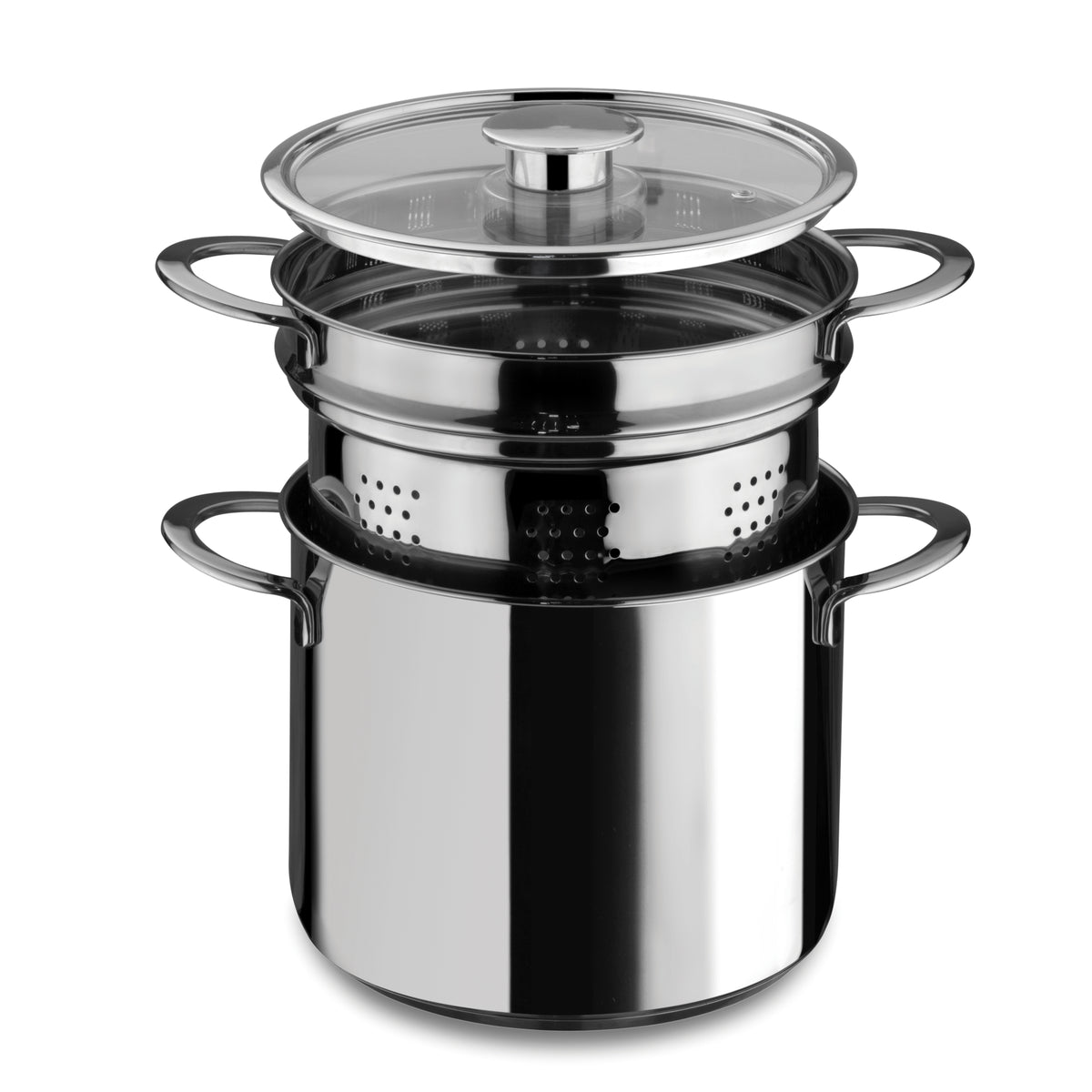 Mepra Gourmet Pasta Pot Multi-Purpose 18/10 Stainless Steel 30157122