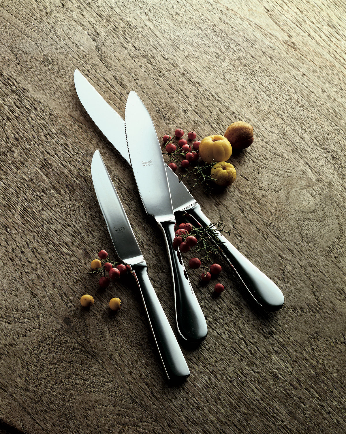 Mepra American Mirror Steak Knife Set 4-Piece 18/10 Stainless Steel 10002244