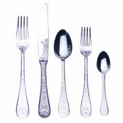 Mepra Casablanca Luxury Mirror Flatware Set 5-Piece 18/10 Stainless Steel 1026CB22005