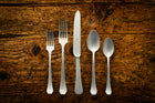 Mepra Moretto Pewter Flatware Set 5-Piece 18/10 Stainless Steel 102822005P