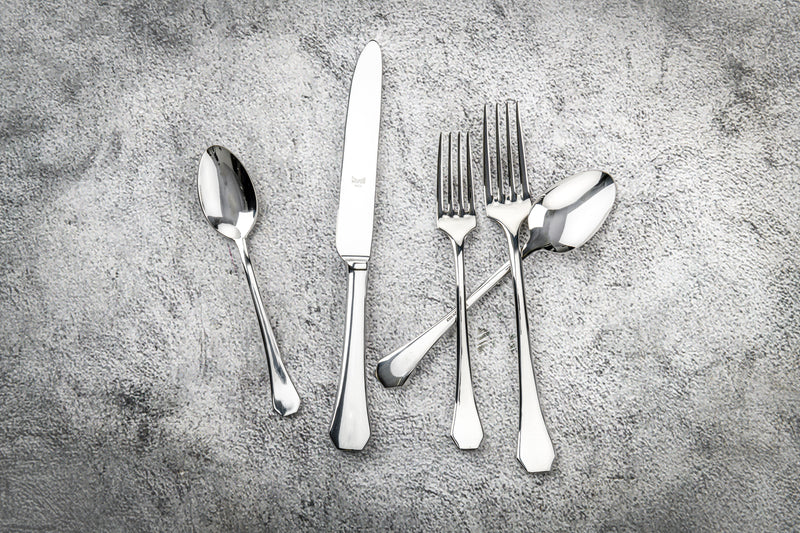 Mepra Moretto Flatware Set 5-Piece 18/10 Stainless Steel 102822005