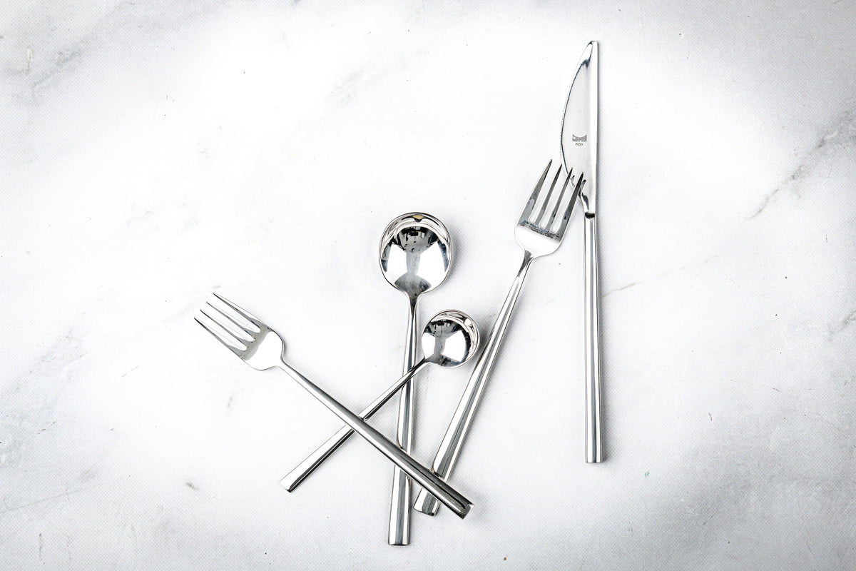 Mepra Movida Flatware Set 5-Piece 18/10 Stainless Steel 103722005
