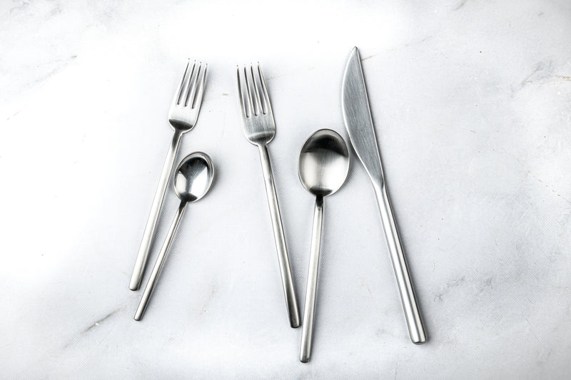 Mepra Due Ice Flatware Set 5-Piece 18/10 Stainless Steel 104522005