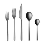 Mepra Linea Modern Ice Flatware Set 5-Piece 18/10 Stainless Steel 104722005