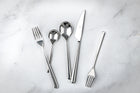 Mepra Linea Modern Flatware Set 5-Piece 18/10 Stainless Steel 104822005