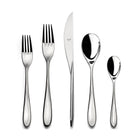 Mepra Forma Luxury Modern Flatware Set 5-Piece 18/10 Stainless Steel 104922005