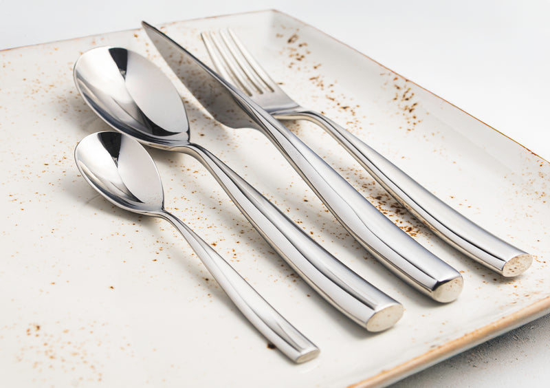 Mepra Arte Luxury Flatware Set 5-Piece 18/10 Stainless Steel 105022005