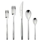 Mepra Stiria Everyday Modern Flatware Set 20-Piece 18/10 Stainless Steel 105422020