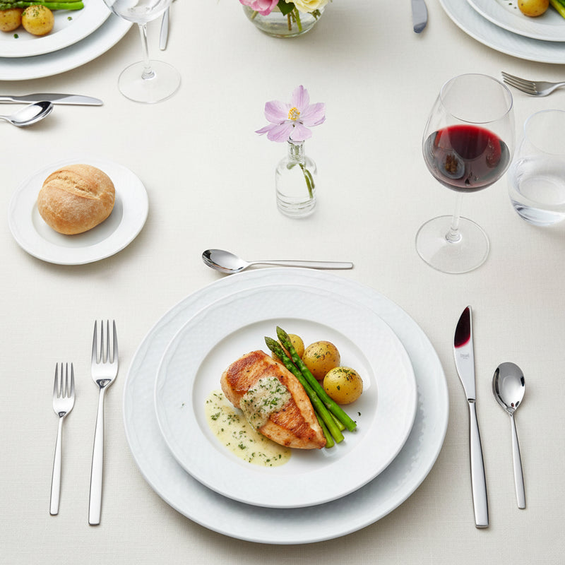 Mepra Stiria Everyday Modern Flatware Set 20-Piece 18/10 Stainless Steel 105422020