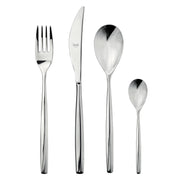 Mepra Stiria Modern Flatware Set 24-Piece 18/10 Stainless Steel 105422024