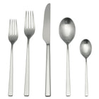 Mepra Atena Modern Ice Flatware Set 5-Piece 18/10 Stainless Steel 106222005I