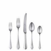 Mepra Dolce Vita Pewter Flatware Set 5-Piece 18/10 Stainless Steel 106622005