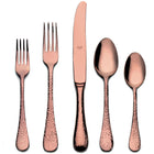 Mepra Italian Epqoue Bronze Mirror Flatware Set 5-Piece 18/10 Stainless Steel 106822005B