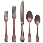 Mepra Epqoue Pewter Bronze Flatware Set 5-Piece 18/10 Stainless Steel 106822005PB