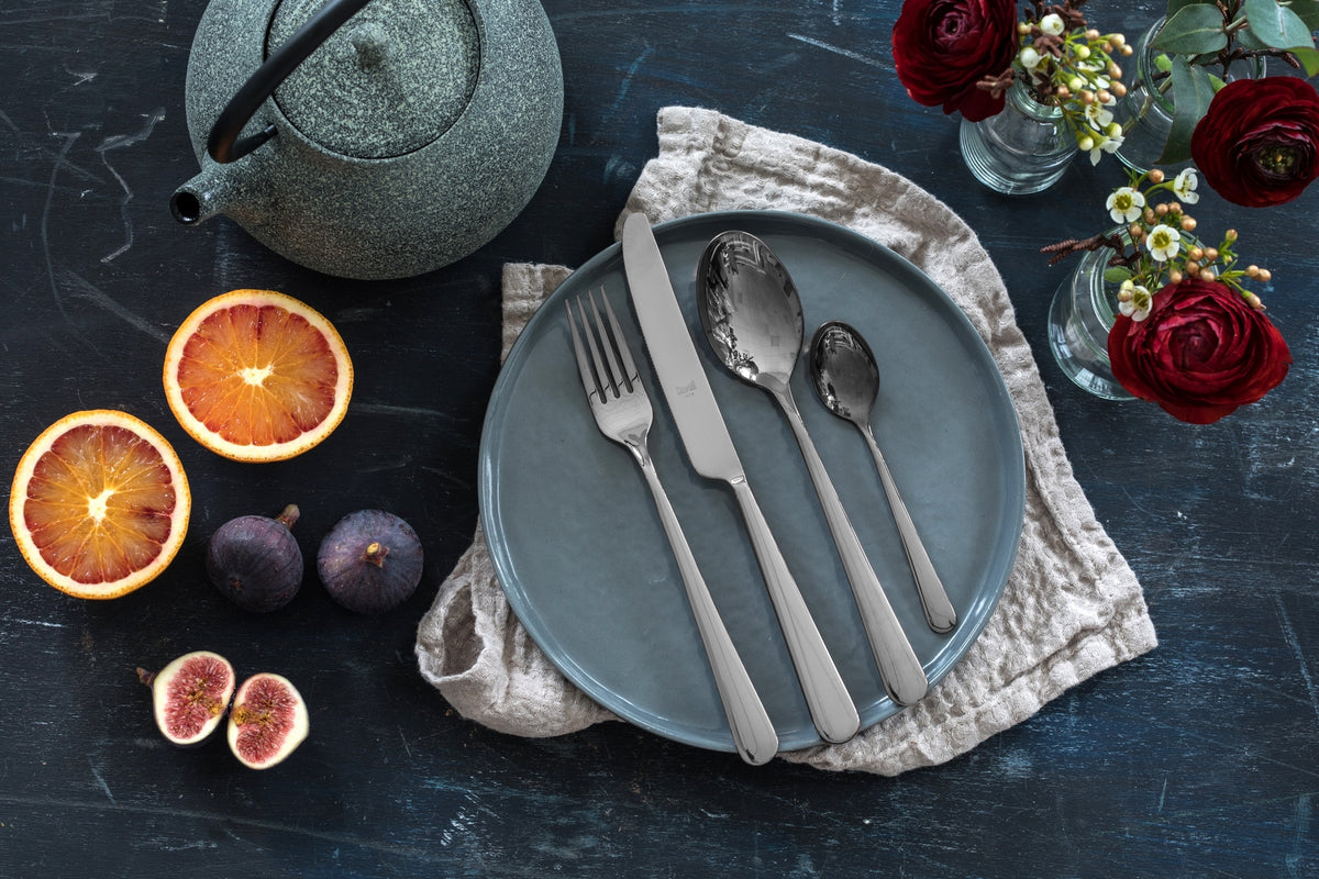 Mepra Stoccolma Everyday Flatware Set 20-Piece 18/10 Stainless Steel 107122020