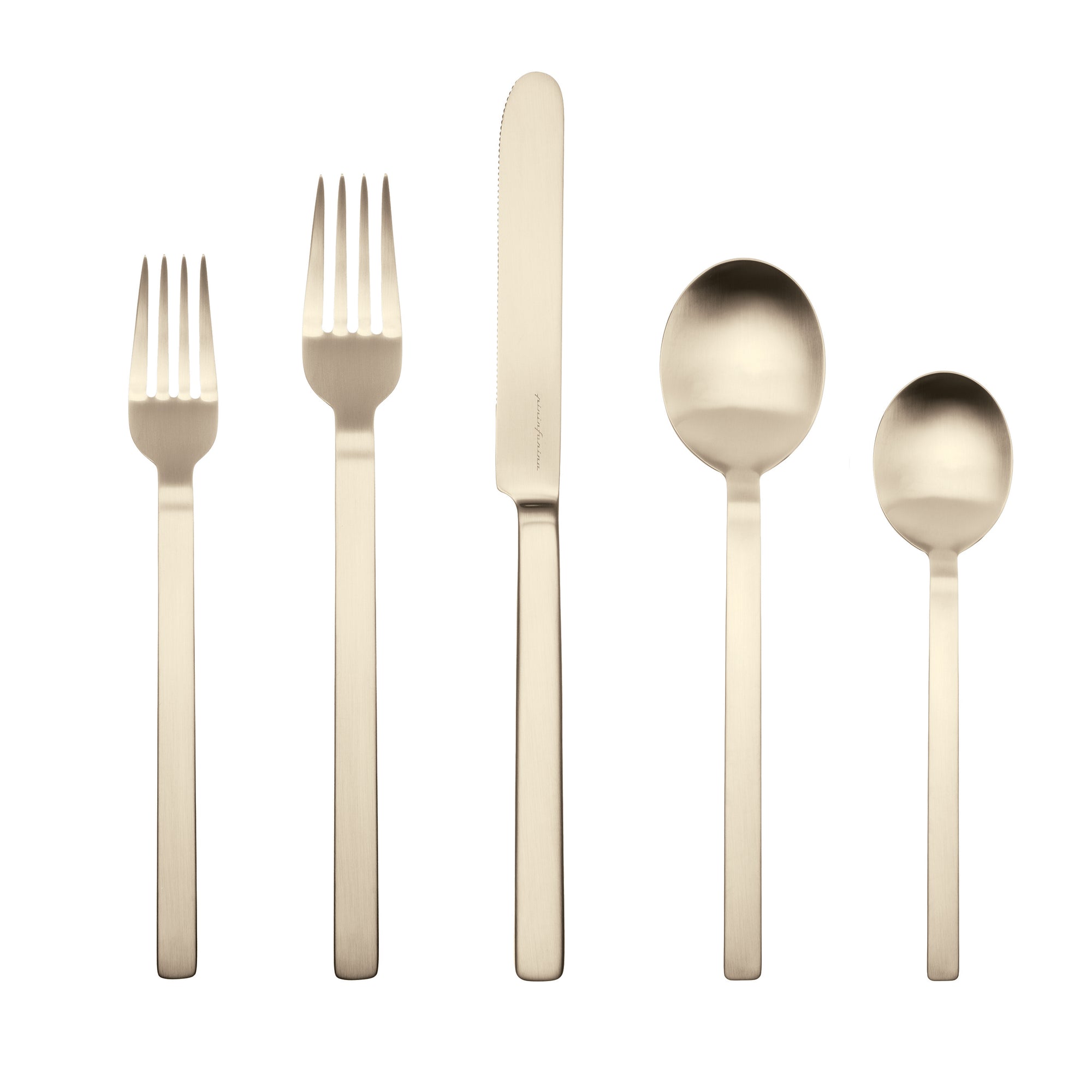 Stile Ice Champagne 5-PC Flatware Set 107522005IC