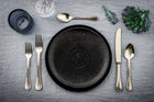 Mepra Italian Perla Ice Champagne Flatware Set-5-piece 18/10 Stainless Steel 107622005IC