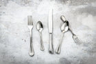 Mepra Italian Perla Ice Flatware Set-5-piece 18/10 Stainless Steel 107622005I