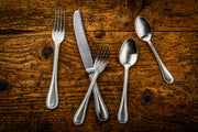 Mepra Perla PewterFlatware Set 5-Piece 18/10 Stainless Steel 107622005P