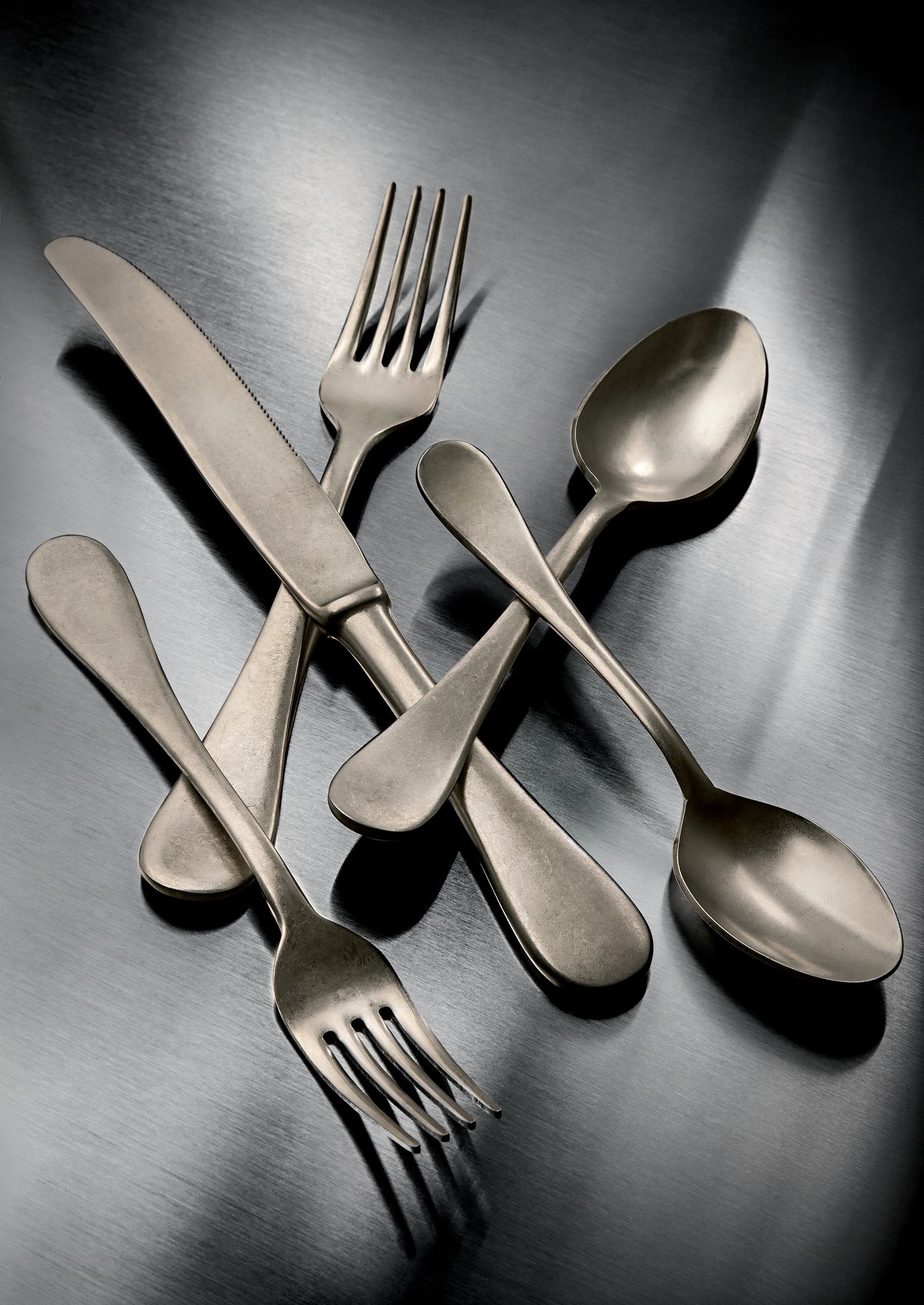 Mepra Vintage Champagne Flatware Set 5-Piece 18/10 Stainless Steel 1095VI22005