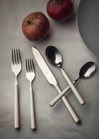Mepra Fantasia Light Gray Flatware Set 5-Piece 18/10 Stainless Steel 10T622005