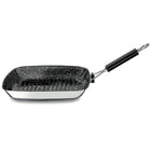 Mepra Glamour Stone Grill Pan 11" x 11" Non-Stick 18/10 Stainless Steel 302180