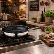 Mepra Glamour Stone Frying Pan 11" Non-Stick 18/10 Stainless Steel 30217928