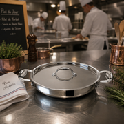 Mepra Glamour Stone Saute Pan 12.6" Non-Stick 18/10 Stainless Steel 30213132