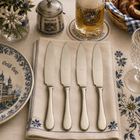 Mepra American Ice Champagne Steak Knife Set 4-Piece 18/10 Stainless Steel 10002244IC