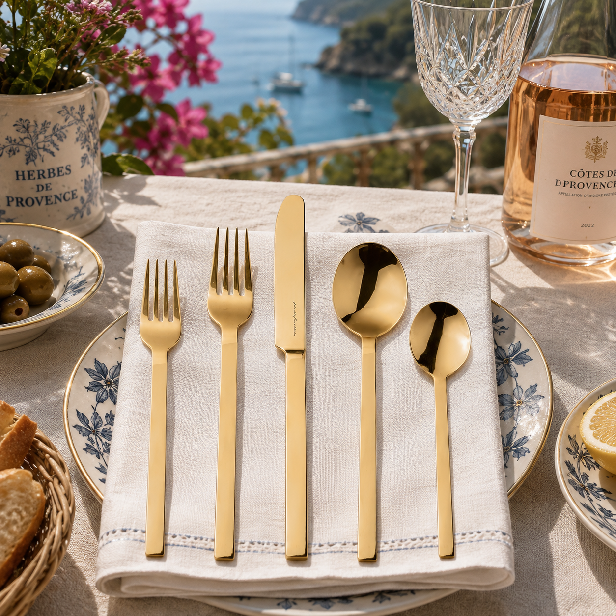 Stile Oro (GOLD) 5-PC Flatware Set 107522005O