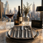 Mepra Movida Ice Flatware Set 5-Piece 18/10 Stainless Steel 103722005I
